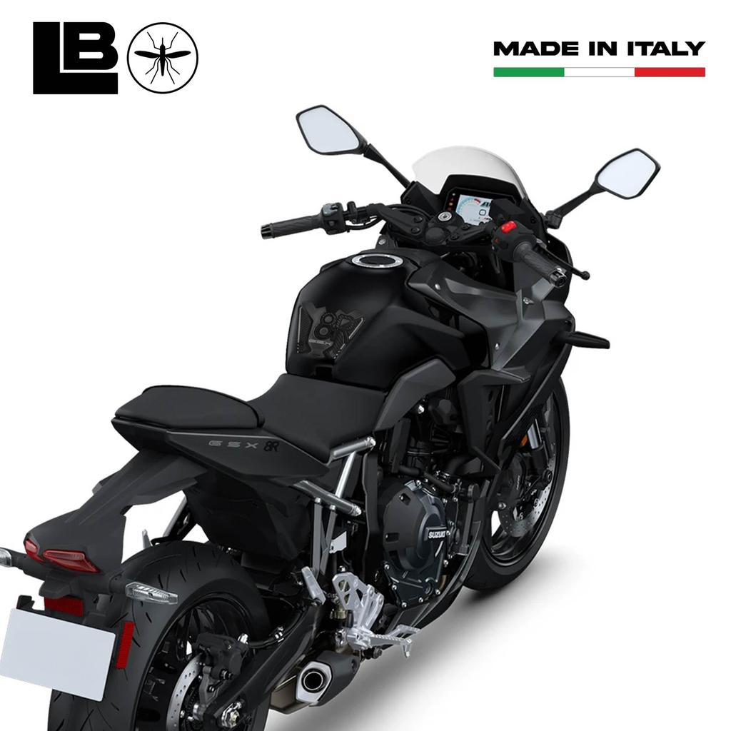 Labelbike 3D Sticker Motorcycle Fuel Tank Pad Protection and Decoration In Resin Compatible with Suzuki - GSX-8R