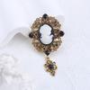 1pcVintage Victorian Women's Exquisite Brooch, Pin Jewelry - Retro Elegant, Fashionable, Unique Design, for Scarves/Jackets/Bags