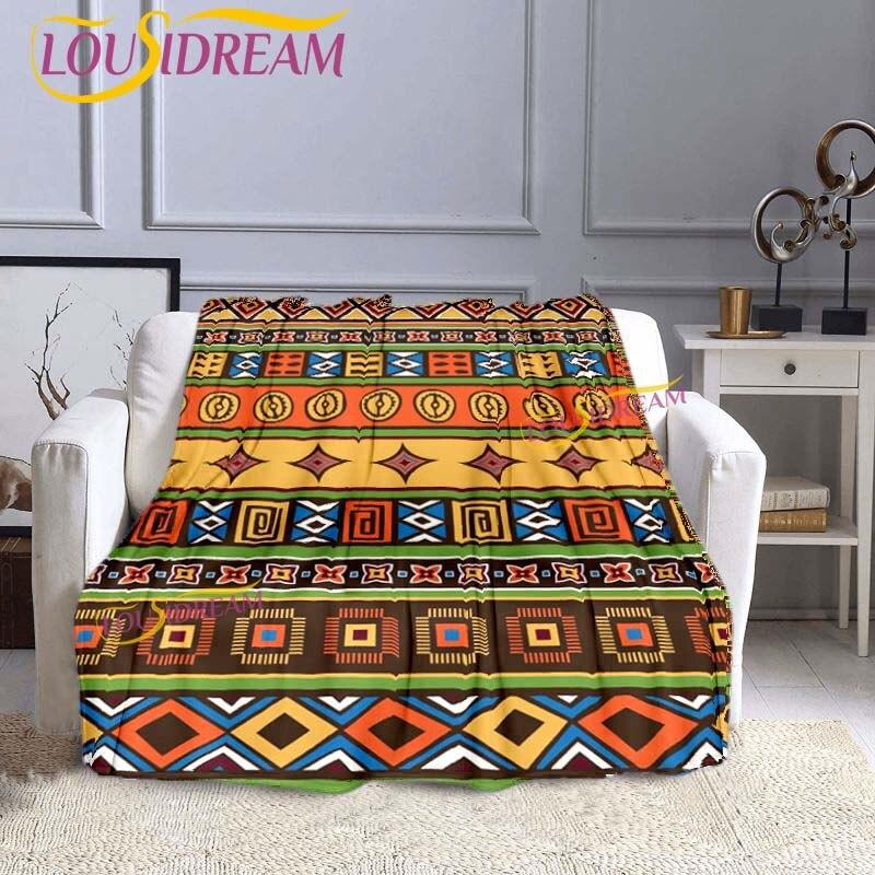 Bohemia Series Decke, Sofa-Bettbezug, Reisebettwäsche, dünne Überwurfdecke, Flanelldecke, Bettdecke