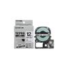 King Jim [Genuine] Tepra PRO Tape Cartridge, Outdoor-Resistant Label, 12mm White Label/Black Text, 7m Length, SS12KV