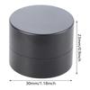 Billiards Chalk Pool Cue Chalk Holder Aluminum Magnetic Billiard Pool Chalk Carrying Case Round Cue Tip Chalk Holder