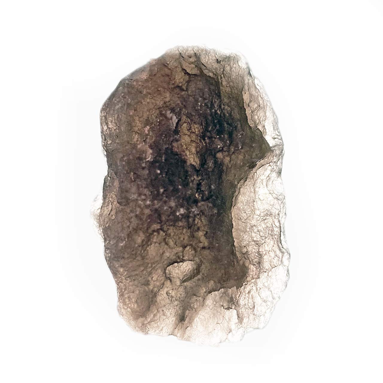 

Starborn Meteorite Pearl of Fire Natural Rare Mineral Gemstone Gift (Agni Mani) / Obsidian, Glass, Tektite, / 20-30g