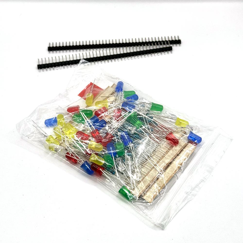 Neues Elektronik-Komponenten-Basis-Starter-Kit für Arduino UNO MEGA2560 Raspberry Pi mit LED Summer Kondensator Widerstand