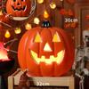 Luminous Large Halloween Pumpkin Lantern: Outdoor Decoration & Shopping Mall Display Props