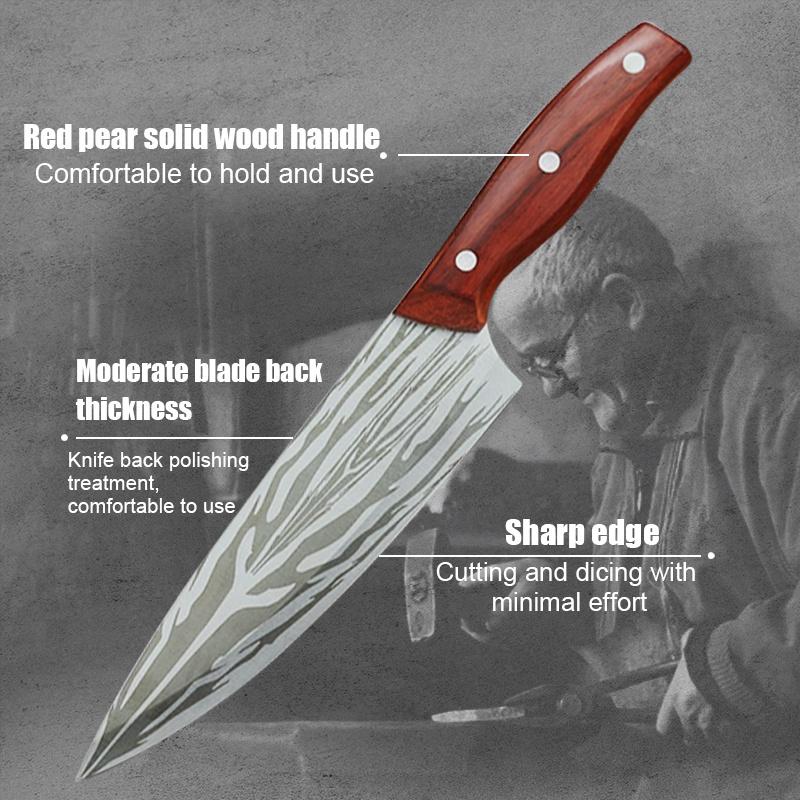 8-calowy nóż szefa kuchni Japoński nóż do krojenia ze stali nierdzewnej Narzędzie kuchenne Akcesoria kuchenne