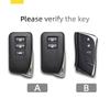 Interior Mouldings Leather Car Key Case For Lexus NX GS RX IS ES GX LX RC 200 250 350 LS 450H 300H 2017 2018 2019 2020 Suede Key
