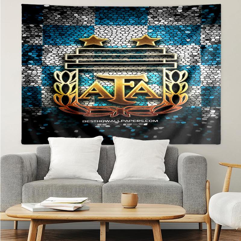 Argentina Football Club Printed Printed Tapestry, for Bedroom,Livingroom, Dormitory, Large Wall Decor, Fabric Decor Fan Birthday Gifts