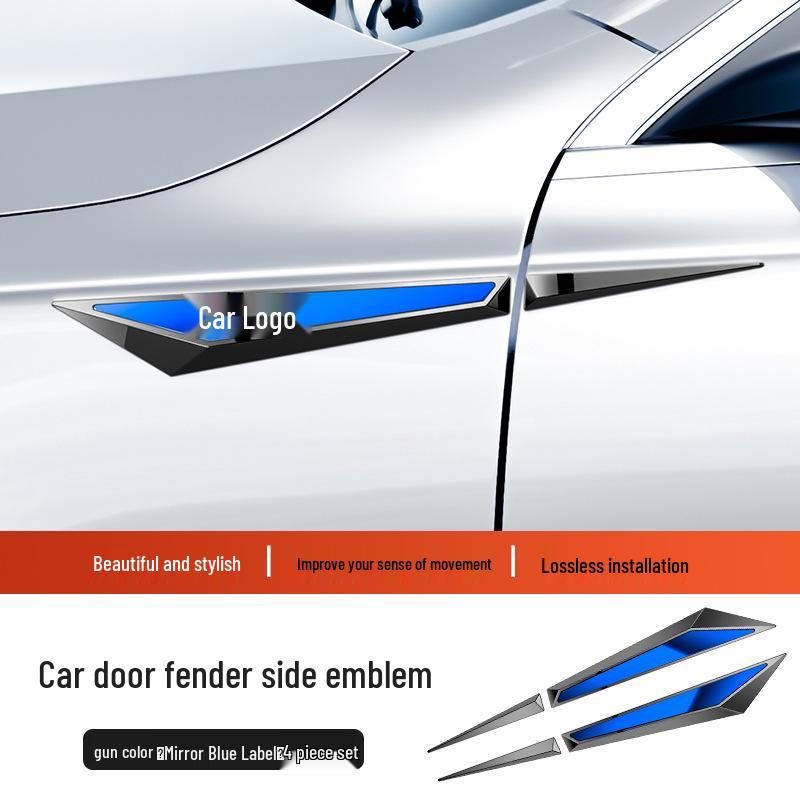 Bestune Fender Blade Emblem for NAT/B70/T99/M9/T77/T55/E01 Cars