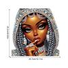 2D Flat DIY Diamond Painting Set Rhinestone Diamond Art Window Pendants Diamond Art Pendant DIY Home Decor Hanging Charm