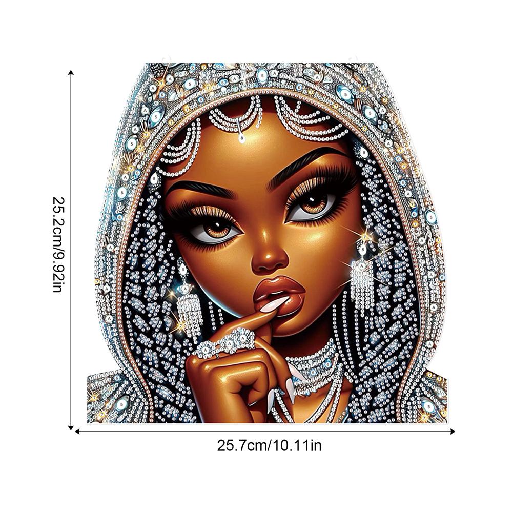 2D Flat DIY Diamond Painting Set Rhinestone Diamond Art Window Pendants Diamond Art Pendant DIY Home Decor Hanging Charm