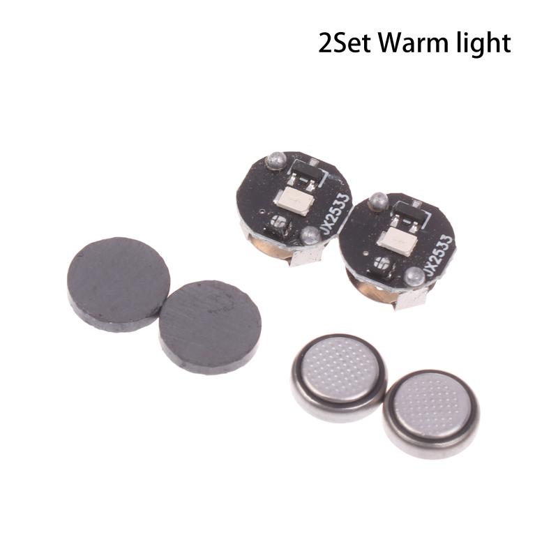 Mini Magnetic Switch LED Lamp for Dollhouse Lighting Tiny Model Toy Eyes Accessories Compact Design for DIY Craft Scenes