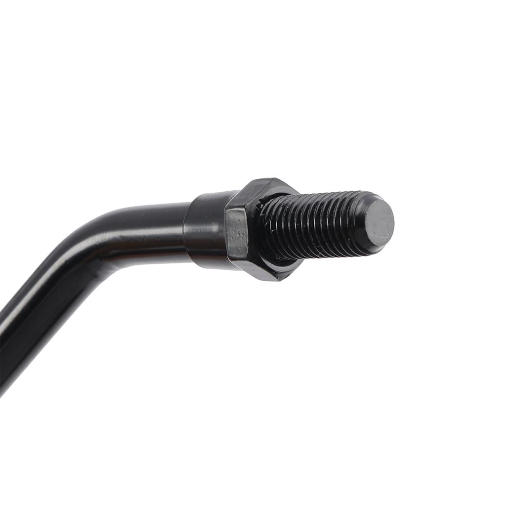 Paar Zwarte Spiegels M10 Achteruitkijkspiegels Voor Kawasaki KLR250 KLR600 KLR650 1984-1990