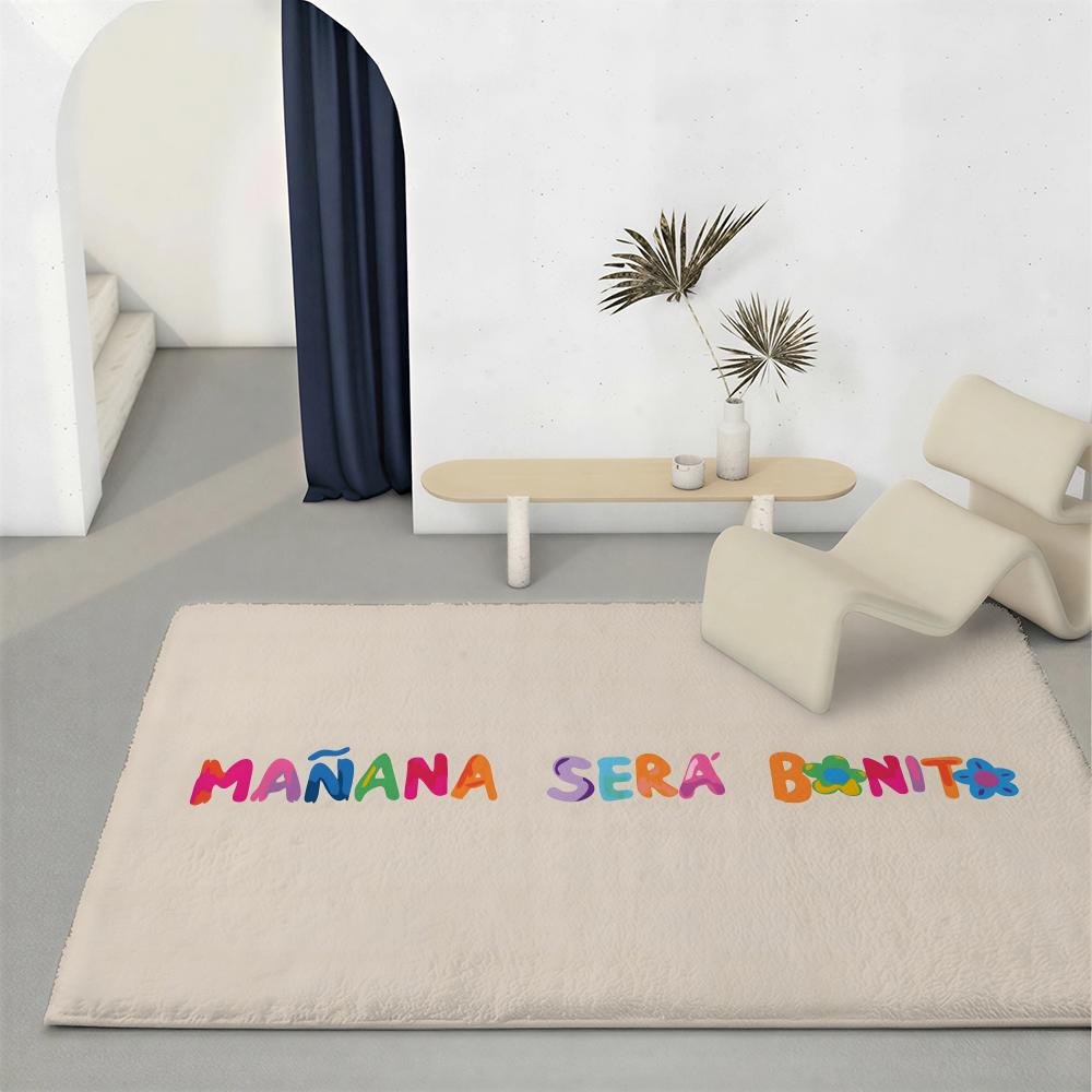Pop Singer K-Karol GS Floor Mat Eco-Friendly Flannel Doormat Non-Slip Odorless Soft Short Plush Indoor Floor Rug
