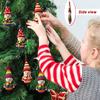 Christmas Colorful Snowman Pendant Christmas Decorations Christmas Pendant Christmas Tree Acrylic Pendant
