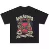 Streetwear Vintage Asking Alexandria Band British Metal Core Mens Summer Cotton Casual Short Sleeve T-Shirt Top Harajuku Hip Hop