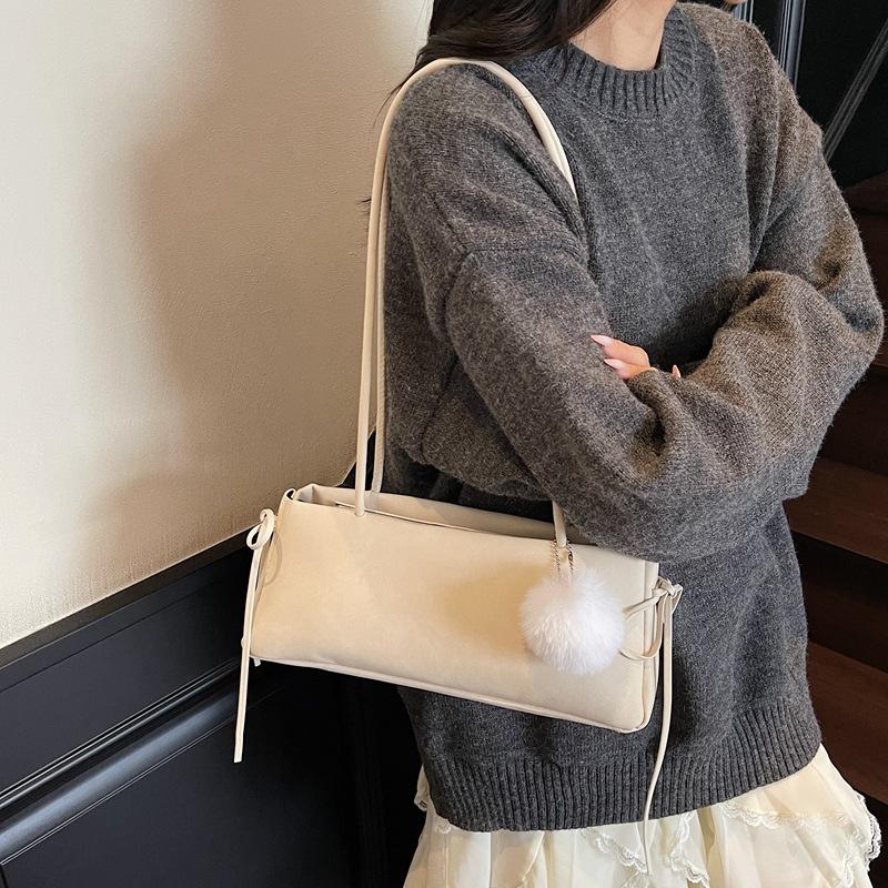 

Baguette bag women s 2025 new armpit bag handbag retro suede matte premium shoulder women s bag