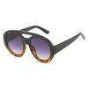 Round Oversized Sunglasses Women Men Vintage UV400 Protection Luxury Oval Sun Glasses Shades For Female Unisex