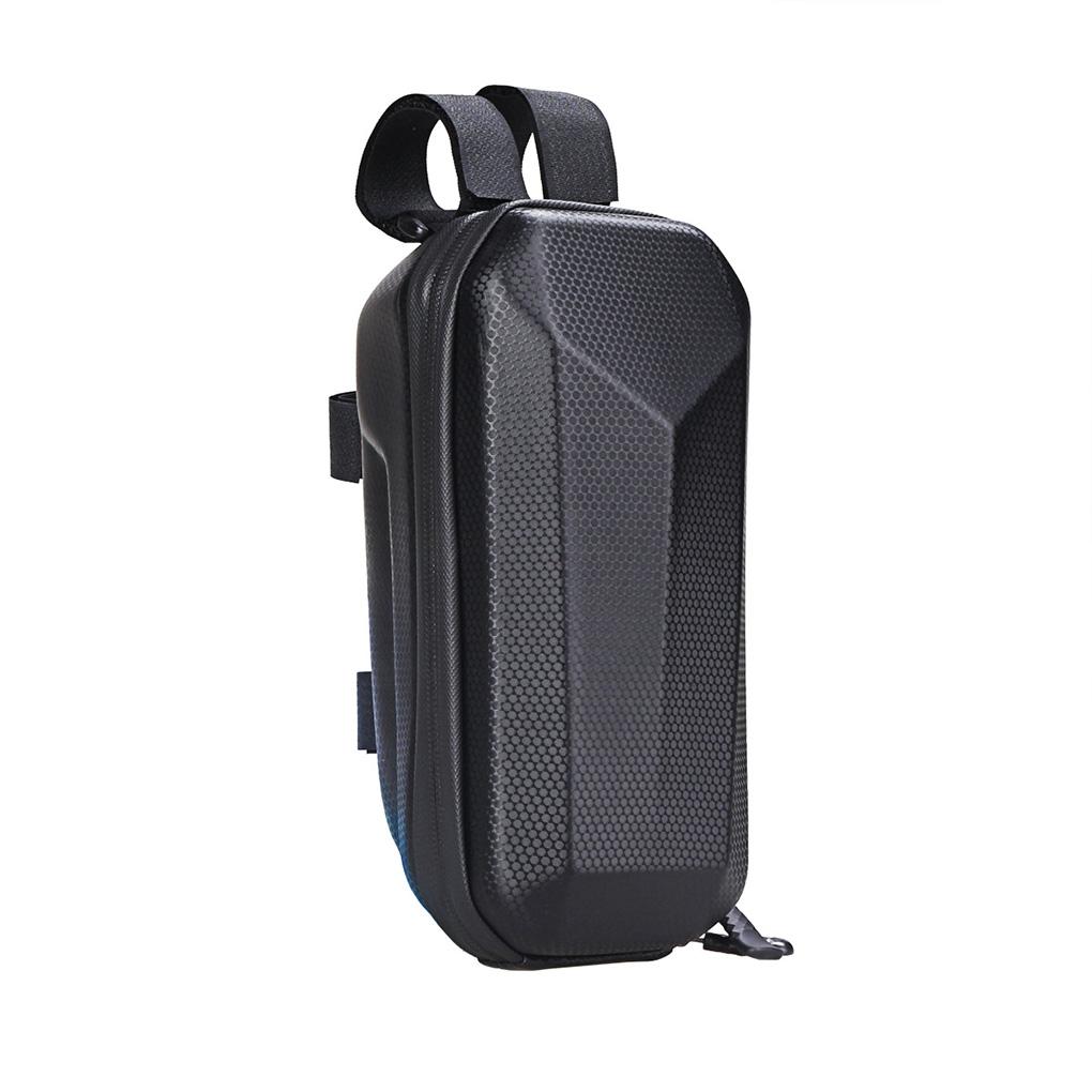 

Сумки для электросамоката, органайзер большой вместимости для мобильного телефона, брызгозащитные карманы на молнии, аксессуар для складного электровелосипеда чёрный