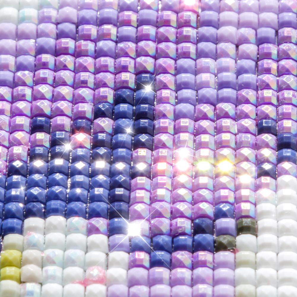1225Pcs 5D Mosaic Round Diamond Set 60 Colors 5D Diamond Art Beads for DIY Diamond Art Crafts for Nail Art Jewelry Decoration
