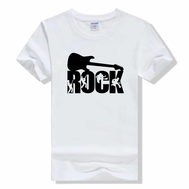 rock T-Shirts Rock Band tee UnisexVintage O-Neck Short Sleeves cotton T-shirts fashion casual printing t shirt