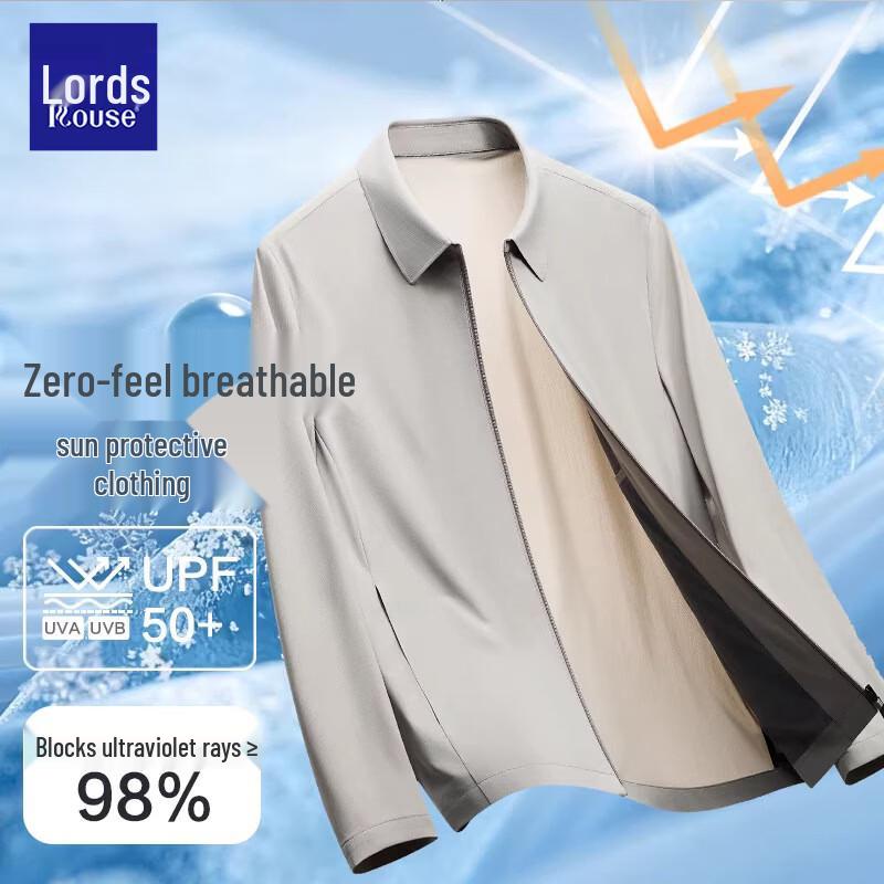 

Men s Ice Silk UPF 50+ Sun Protection Jacket 185/2XL