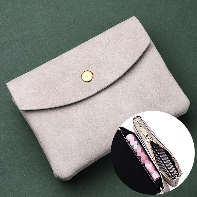 Coin Purse  Women's Card Case Soft Leather Small Bag  Coin Case  Men's Mini Small Wallet Key Case  Earphone Storage Bag
