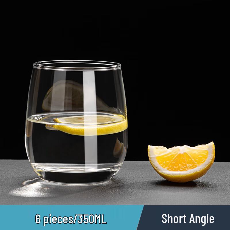 Huazao Baijia WQ Heat-Resistant Glass Cup Set 6-pack - Anji Tall/Short Options