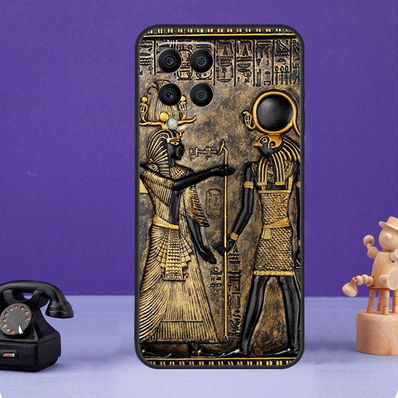 Sacred Eye of Horus Egypt Fresco Case For Samsung Galaxy M34 M13 M53 M51 M31 M11 M14 M54 M12 M32 M52 M16 M36 M56 M15 M35 M55
