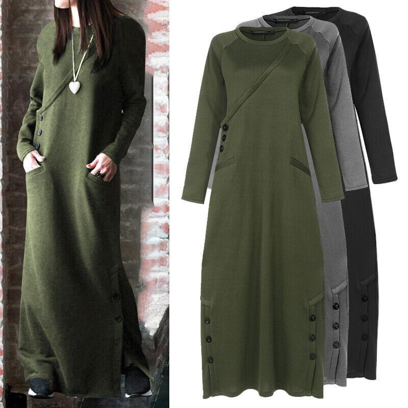 New Autumn and Winter Sweater Dress Slim Hip Skirt Casual Dress