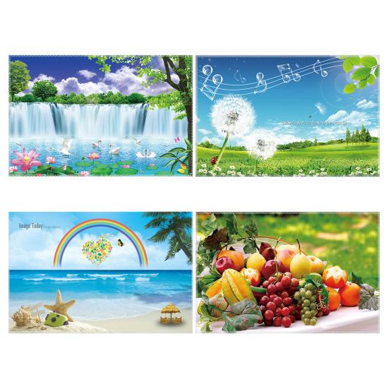 Oil-proof Kitchen Wall Sticker Goose Sea Fruit Self-adhesive Waterproof Heat Resistant Bathroom Kitchen Wall Art Decal Decoration