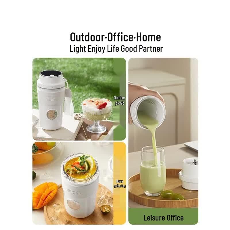 Thermos Portable Rechargeable Blender & Cooling Cup