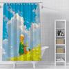 The L-Little P-Prince Cartoon Shower Curtain Waterproof Polyester Fabric Paint Colorful Bath Curtains Curtain With Hook