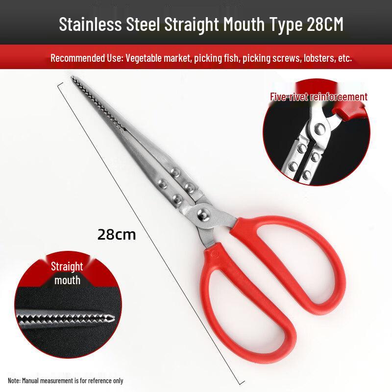 Stainless Steel Eel & Crab Grabber Pliers 5-Pack