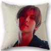 Taemin Kpop Star Pillowcase High Quality Home Textile Cotton Linen Fabric 45x45cm One Side Decoration Pillow Cover New 0519