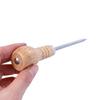 Breaking Ice Safety Wooden Handle Ice Crusher Punch Bar Tools Stainless Steel