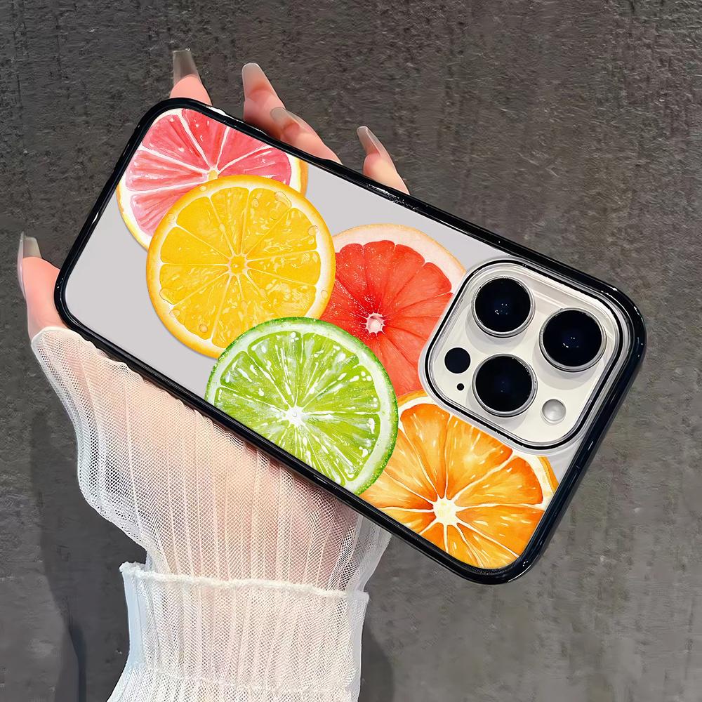 Colorful Lemon Phone Case For IPhone 17 Air 16 15 13 12 11 14 Pro Max 16 15 14 Plus 17 16 15 Case Cover Funda Bumber Coque