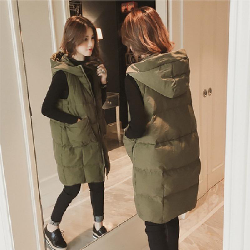 Down Cotton Vest Women's Vest Jacket