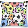 Pillow Football Basketball Office Sofa  Home Decor Double Sided  Cover Square Cushion
