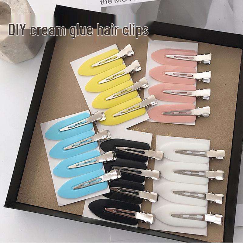 Diy Seamless Cartoon Cream Glue Hairpin Material for Handmade Jewelry Accessories