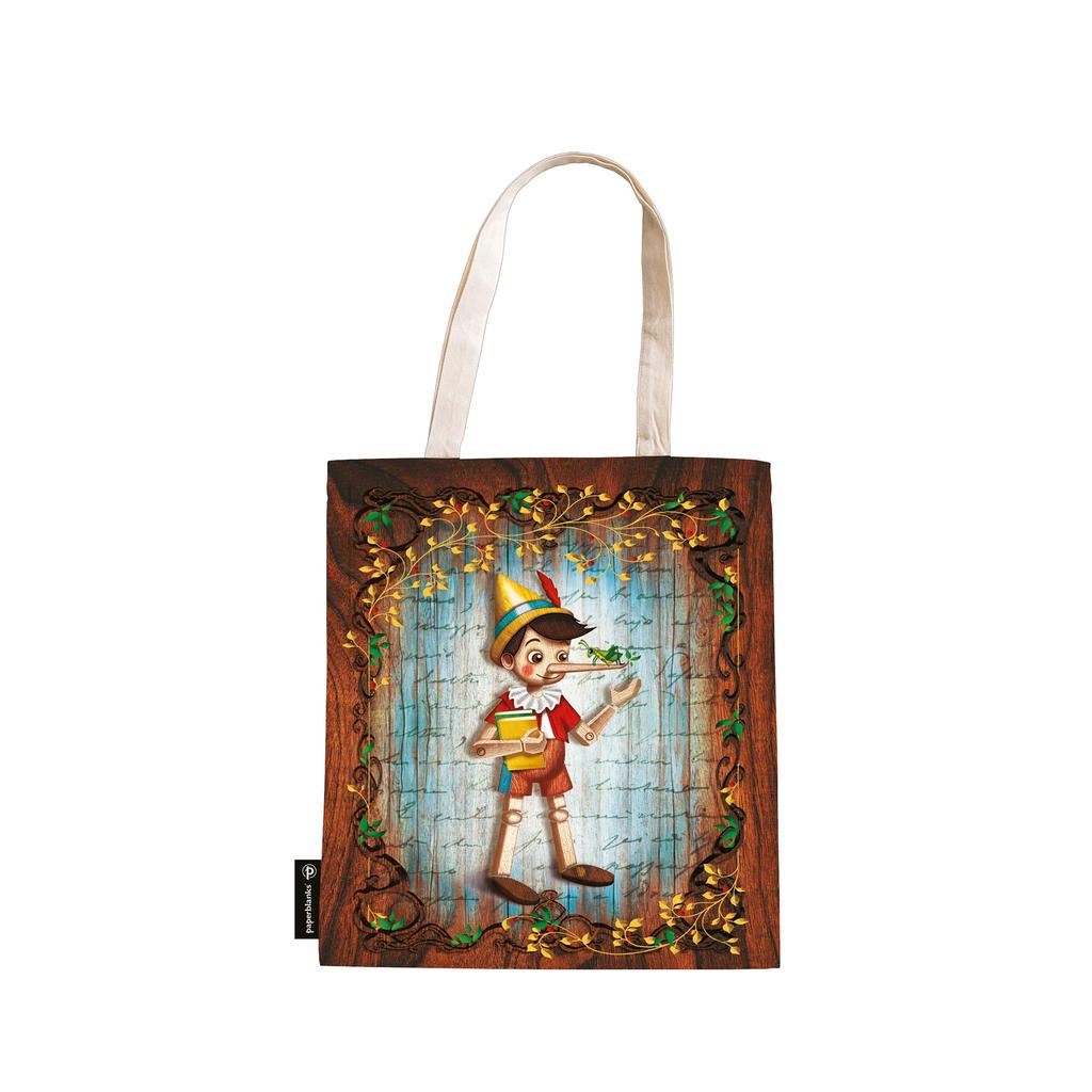 Paperblanks Tote Bag Carlo Collodi Pinocchio PA1572-8