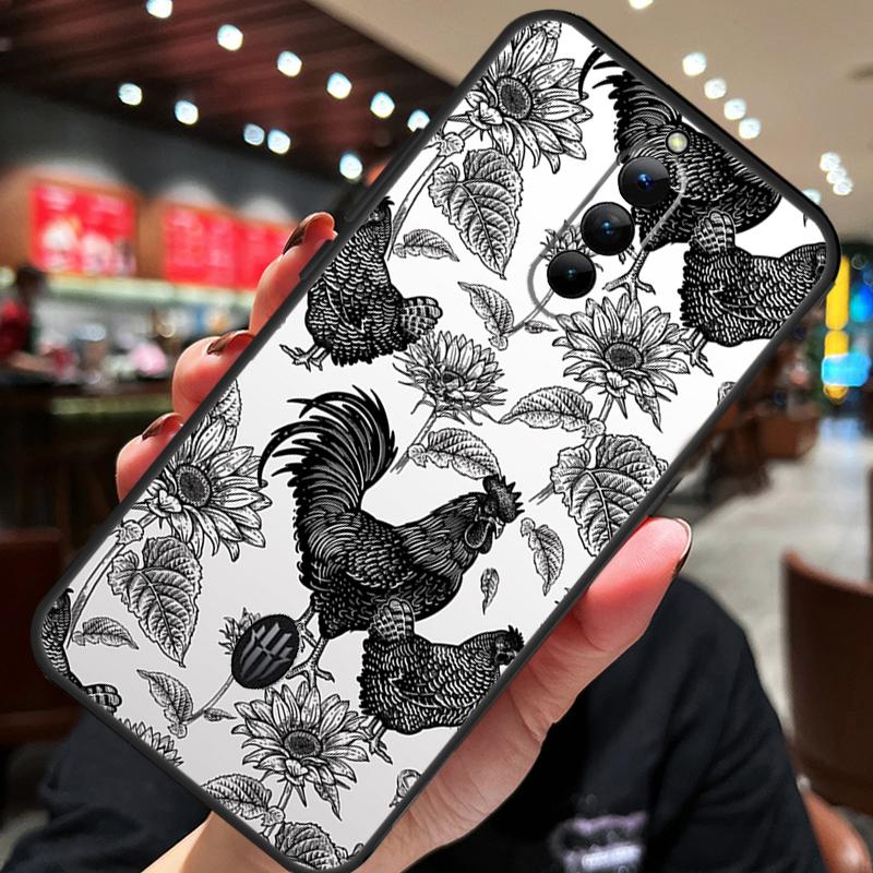 Chicken Pattern Case For ZTE Nubia Red Magic 11 10 8 9 8S 9S 10S Pro Plus 10 Air 5G 6R 6 7 6S 7S Pro Cover