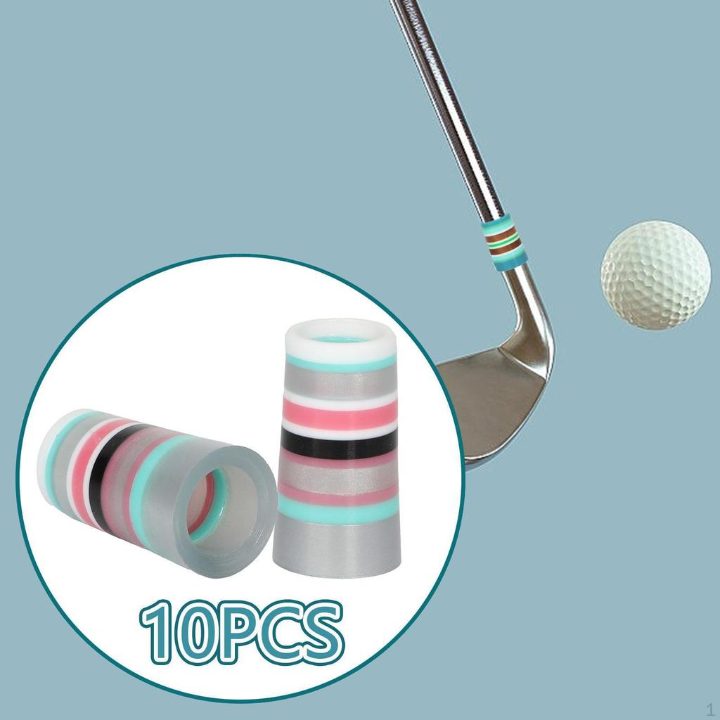 10 Golf Iron Ferrules for Taper Tip Adapter .370 Replacement Parts Wedge