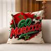 Morocco FFlag Cotton Linen Square Pillow Covers Home Decor Gifts