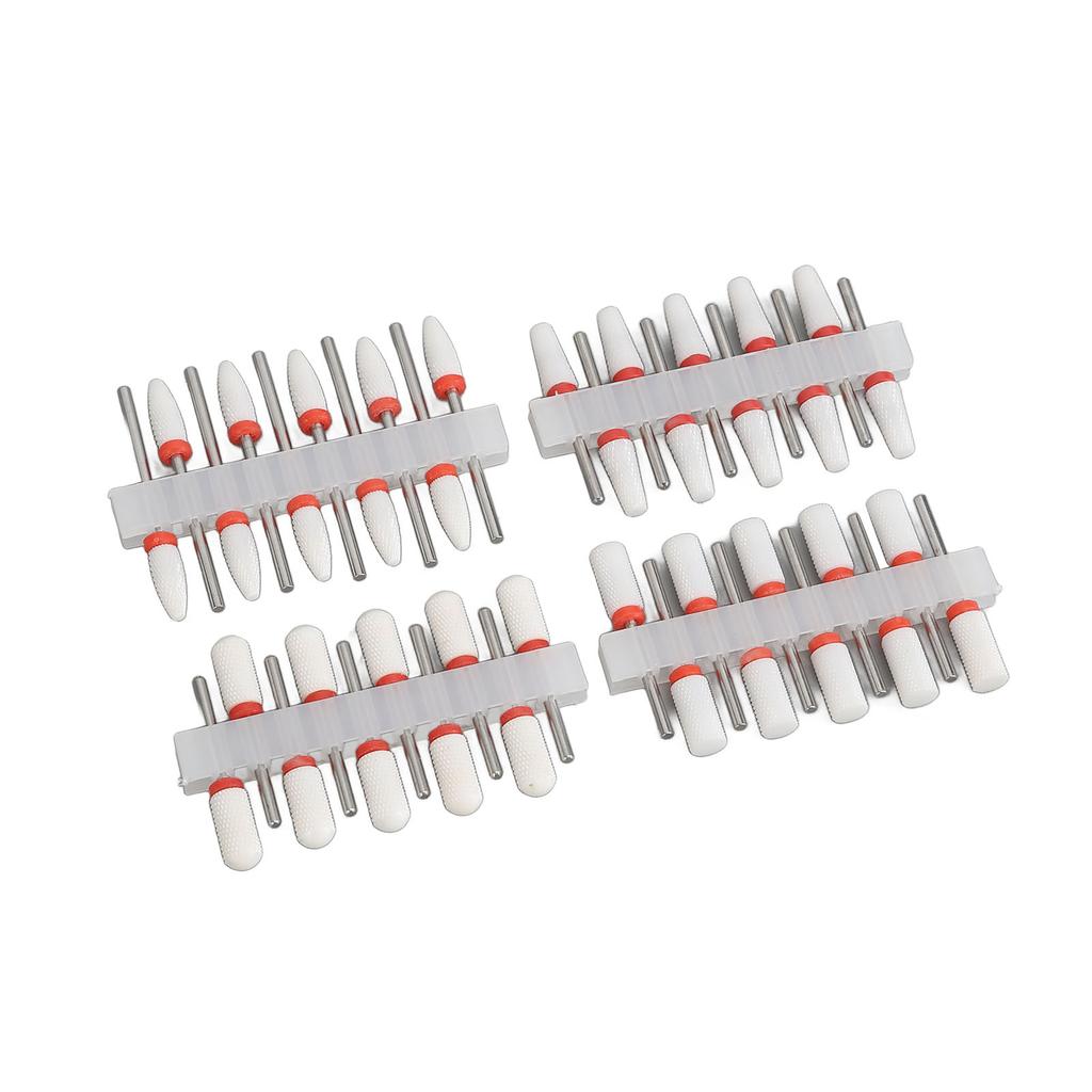Nail Drill Bits Set Electric Nail Drill Bits Safety Manicure Remover Tools for Acrylic Gel Nails