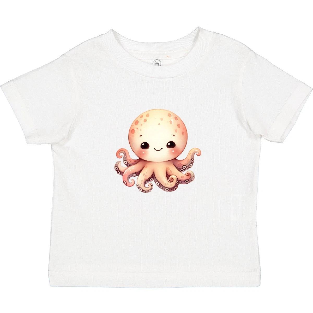 Inktastic Baby Octopus Baby T-Shirt Animal Ocean Cute Infant Tees Shower Apparel 130