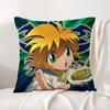 Hot Anime B-Beyblade Cushion Cover Summer Coolness Linen Fabric Double-Sided Printing Pillow Case Sofa Home Decor Gift