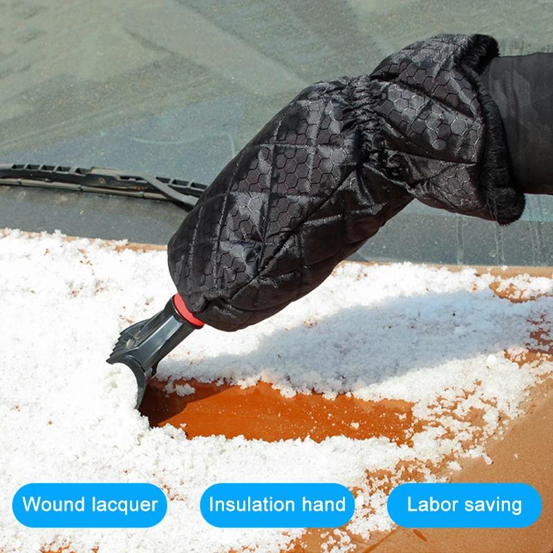 Racletă de gheață cu zgârieturi, degizer, instrument robust de curățare, lopată durabilă pentru mașina de zăpadă, pentru parbrizul vehiculului SUV