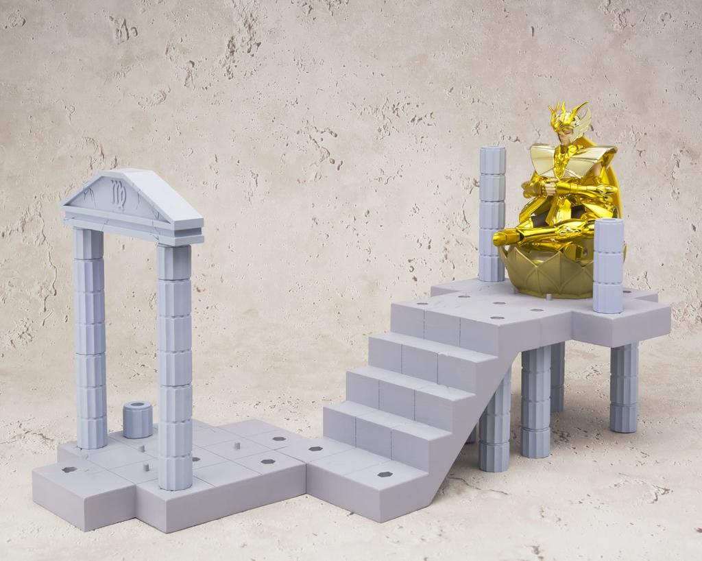 TAMASHII NATIONS Saint Seiya Jungfrau Shaka 100mm ABS PVC Bemalte Actionfigur D.D.PANORAMATION - Jungfrau Tempel - Ca.. &