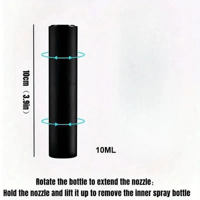 1 st 10 ml Roterande Handhållen Antistatisk Kaffebönssprayflaska för Precisionsmalning, Idealisk för Kaffeälskare