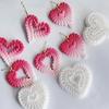 Valentine's Day Series Heart Polymer Earring Clay Mold Heart Confessions Earring Jewelry Pendant Cutting Die DIY Embossing Tools